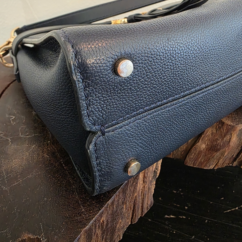 Kate Spade Navy Leather Crossbody"Toujours" CoA - Picture 8 of 14